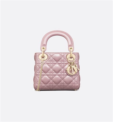 mini lady dior bag lotus beaded cannage lambskin|dior lambskin bags.